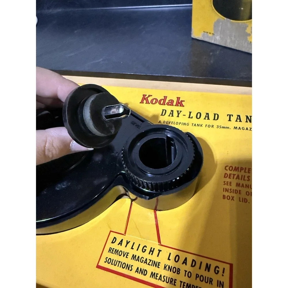 Kodak Daylight loading tank (Day load) for 35mm film processing with no darkroom